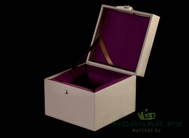 Подарочная коробка для чайников # 23044 ДеревоТкань