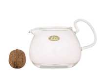 Набор посуды для чайной церемонии # 32503  стеклофарфор : чайник с ситом 395 мл чайный пруд 2 пиалы по 75 мл