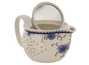 Набор посуды для чайной церемонии из 7 предметов # 41987 фарфор: чайник 340 мл 6 пиал по 117 мл